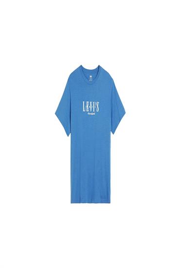 Tee - SERIF LOGO DUTCH BLUE